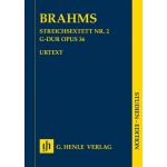 Brahms - Sextuor à cordes N2 Opus 36 en Sol Majeur --- Conducteur de Poche