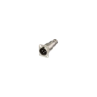 Embase - NEUTRIK - xlr male vers xlr femelle - traversee de panneau