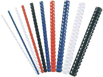 Fellowes - baguettes à relier plastiques, format A4, 28,0 mm, blanc pqt 50