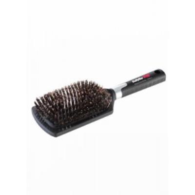 Brosse pneumatique plate large babyliss - poils de sanglier