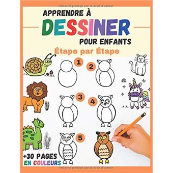 Apprendre A Dessiner Pour Enfants Etape Par Etape Des Animaux Mignons A Reproduire Et Colorier 35 Pages Format 18 X 25 Cm Nlfbp Editions Broche Nlfbp Editions Achat Livre Fnac