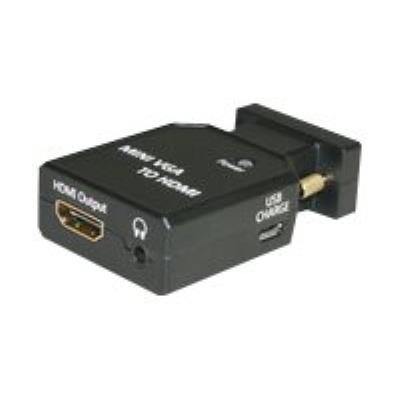 MicroConnect Mini VGA to HDMI Converter videoconverter