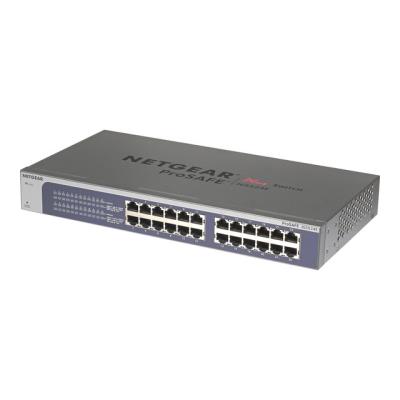 NETGEAR ProSafe Plus JGS524Ev2 - switch - 24 poorten - onbeheerd - rack-uitvoering