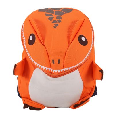 Sac à Dos Pour Enfant 3D Dinosaure Orange Cartables scolaires