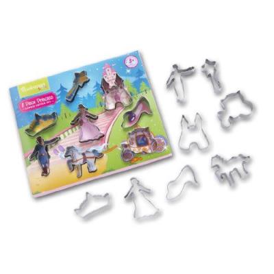 Cooksmart Kids Lot de 8 emporte-pièces Thème princesse