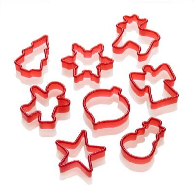 Lurch 10520 kit de 8 emporte-pièces de noël rouge