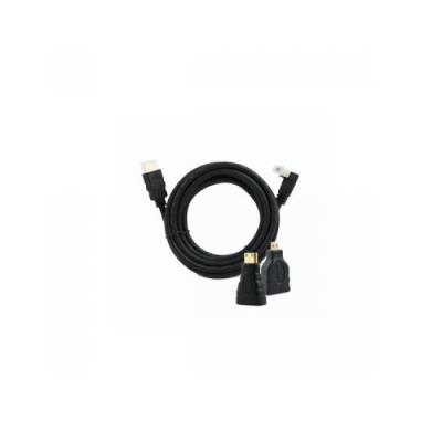 Nokia N8 > Muvit pack câble hdmi 1.4 3m avec deux adaptateurs mini et micro hdmi