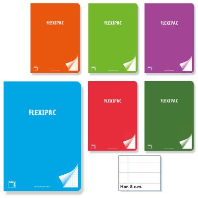 Cuaderno Polypropylène 90 grammes A4- 48 feuilles