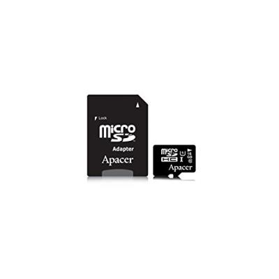Apacer micro sdhc classe 10 uhs - 1 carte mémoire microsdhc 16go avec adaptateur sd