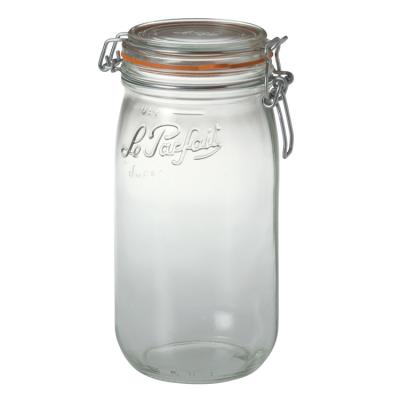 Le Parfait - F0MVV - Lot de 6 Bocaux - 1,5 L - Diamètre: 8.5 cm [Cuisine]