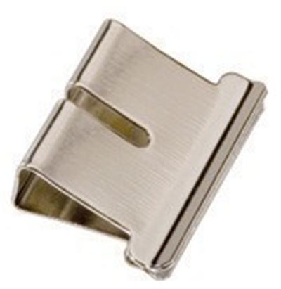 Boîte de 50 clips 4,8mm nickelé Solveig
