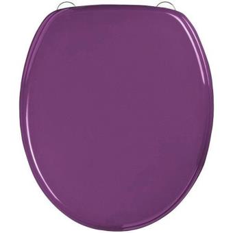 Promobo Abattant Toilette WC Standard Plastique Blanc Design City