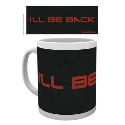 Tasse de ceramique The Terminator I'll Be Back Text