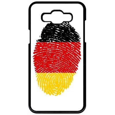 Coque samsung galaxy grand 3 empreinte digitale drapeau allemagne germany