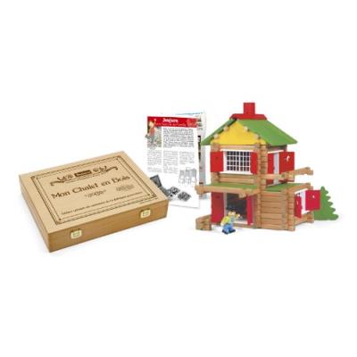 Jeujura - 8018 - jeu de construction - coffret collector 100 ans - chalet - 135 pièces