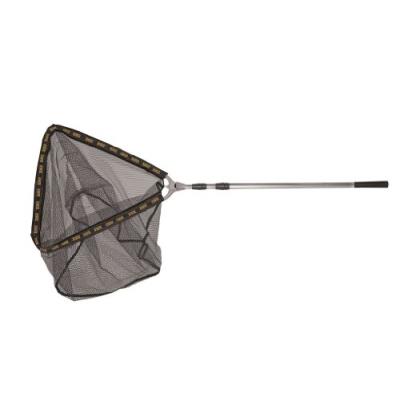 Zebco 7034210 épuisette télescopique avec filet en caoutchouc multicolore 3 brins mailles 10 mm longueur 2,1 m