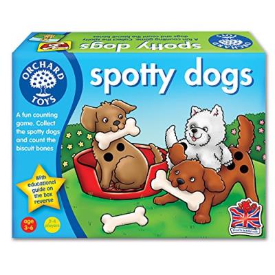 Orchard toys -  jeu de chiens spotty dogs - langue: anglais
