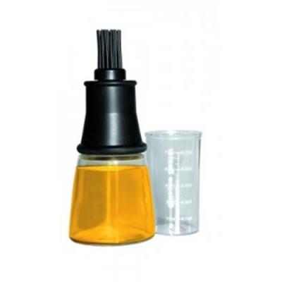 IBILI - Ustensiles et accessoires de cuisine - pinceau silicone avec bouteille verre ( 707600-1 )