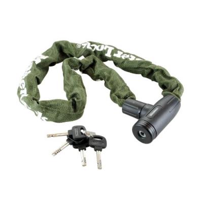 Master lock cadenas chaîne avec enveloppe en nylon et serrure à combinaison intégrée 1000 x 8 mm