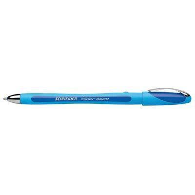 Slider - Stylo Bille Slider Memo Pointe Large Bleu