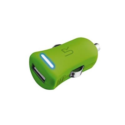 Urban revolt chargeur allume-cigare usb pour smartphone vert