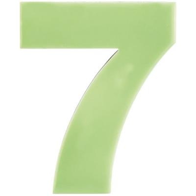 Numéro de maison phosphorescent - ''7''