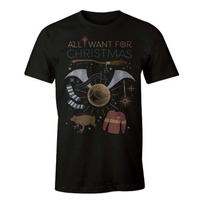 T-shirt Harry Potter - All I Want For Christmas