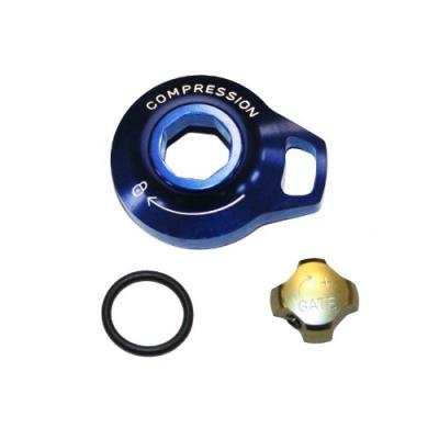 Rock shox 2009 csu compensation aluminium guidon recon revelation gris 46 mm