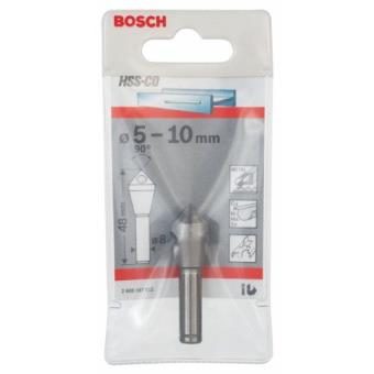 Bosch Accessories 2608628414 Fraise droite en carbure de tungstène pour  défonceuse Diamètre : 19 mm