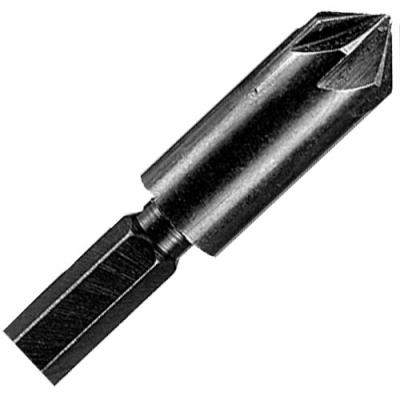 Fraise pour Défonseuse Bosch Fraise Conique à Lamer Spécial Acier à Outils,Queue 6 Pans, Sept Taillants à 90°, Ø 13 Mm Bosch 1609200315