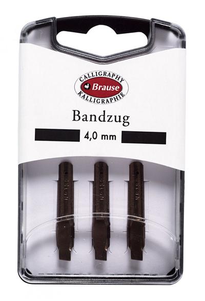 Brause - Boîte 3 plumes Bandzug 4 mm