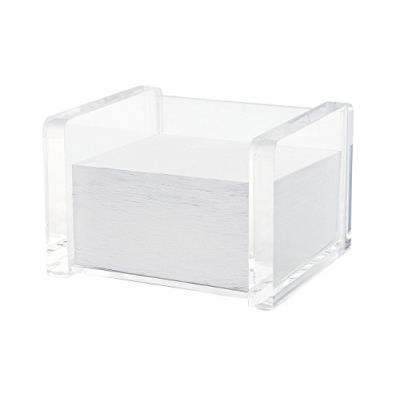 Wedo cristallic cube-mémo acrylique avec feuillets transparent 607016