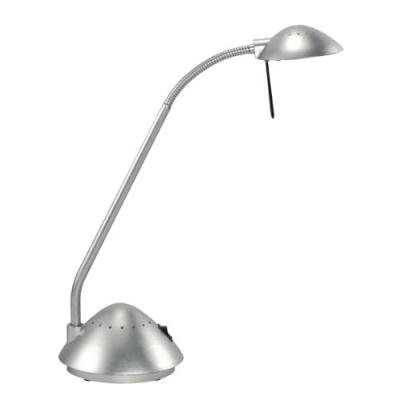 MAUL MAULARC LUMINAIRE DE BUREAU HALOGÈNE ARGENTÉ
