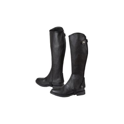 Mini-chaps Elasto cuir Noir S