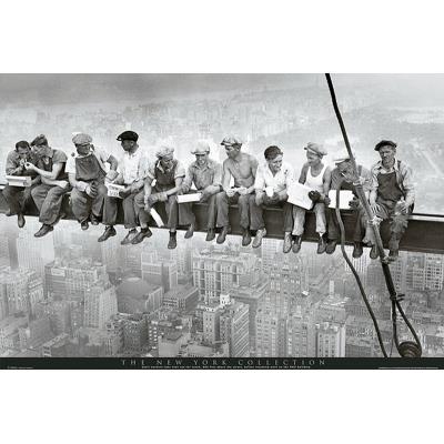 Poster hommes au dessus de man + un poster surprise en cadeau!