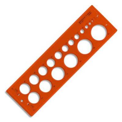 Lot de 4 Traces cercles pairs n°17a