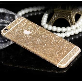 Sticker Autocollant Iphone Se Integral Apple Bling Paillettes Strass Diamant Avant Arriere Champagne Etui Pour Telephone Mobile Achat Prix Fnac