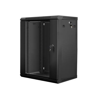 Lanberg mural rack 19 démonté paquet plat 15u 600x450mm noir wf01-6415-10b