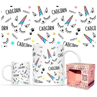 Mug Unicorn Cat Imprimé Complet