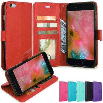 coque iphone 6 cuir rouge