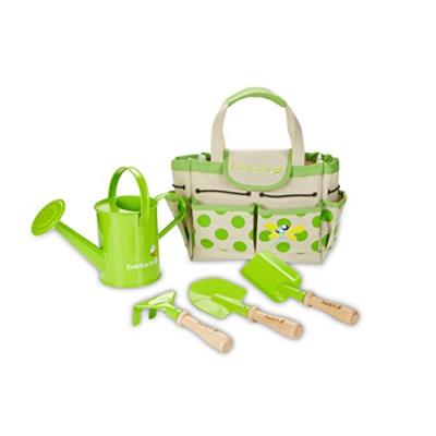 Everearth outillage de jardin pour enfants - set de jardinage avec sac et outils ee33646