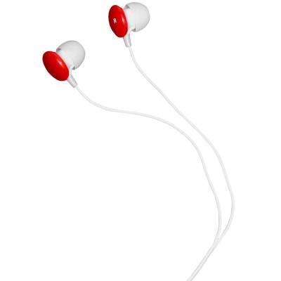 Ecouteur Stereo Bonbon Smarties MP3 MP4 MP5 Iphone Ipad.... Rouge