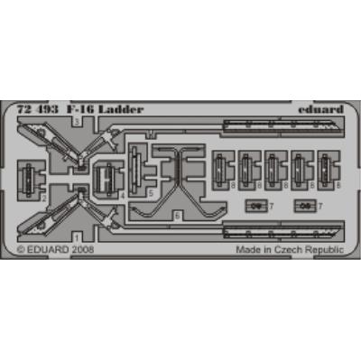 MAQUETTE F 16 LADDER 1/72 EDUARD 72493