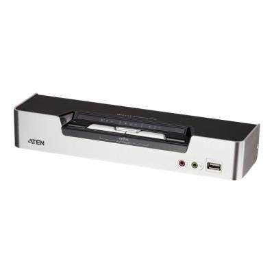 ATEN USB DVI Dual View KVMP Switch CS1642A - KVM / audio / USB switch - 2 poorten - desktop