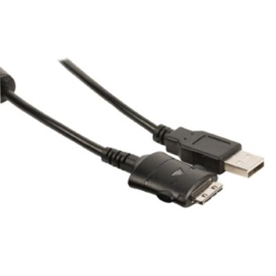 Câble pour appareil photo usb 2.0 a mâle vers connecteur samsung mâle 2.00 m noir valueline