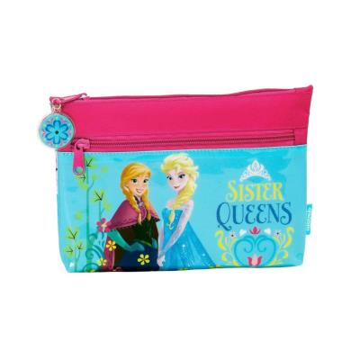 FROZEN La Reine des Neiges - Trousse Pochette 2 compartiments Sister Queens