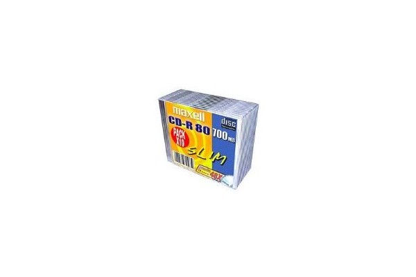 Maxell CD-R80XL - CD-R x 10 - 700 MB - opslagmedia