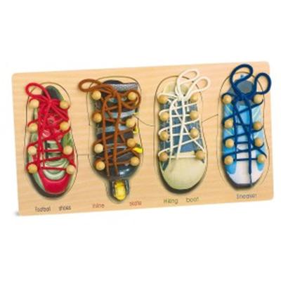 Jeu d'adresse Legler - 4 Chaussures à  lacer