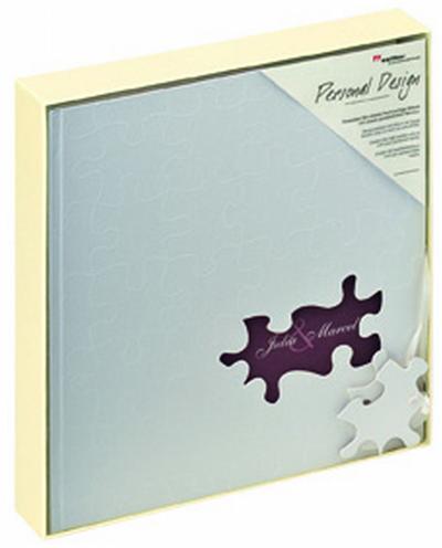 Album Photo Mariage traditionnel à coller Puzzle pour 216 photos, Album Photo Walther