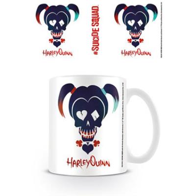 Suicide Squad mug Harley Quinn Skull